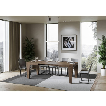 Spimbo Tisch D.90 - Ausziehbarer Tisch 120/224x90 cm Spimbo Weiße Esche