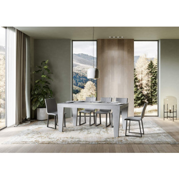 Spimbo Tisch D.90 - Ausziehbarer Tisch 200/304x90 cm Spimbo Weiße Esche