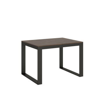 Tecno Evolution Table P.90 - Ausziehbarer Tisch 120/224x90 cm Tecno Evolution Gestell aus weißer Esche und Beine aus anthrazit