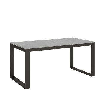 Tecno Evolution Table P.90 - Ausziehbarer Tisch 180/440x90 cm Tecno Evolution Gestell aus weißer Esche und Beine aus anthrazit