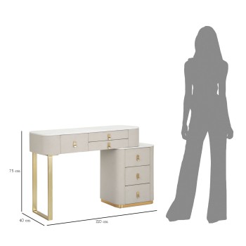 Beauty-Schlafzimmer-Schminktisch