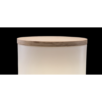 Holzplatte 37 cm (pro Trommel) 13008 8 Seasons Design