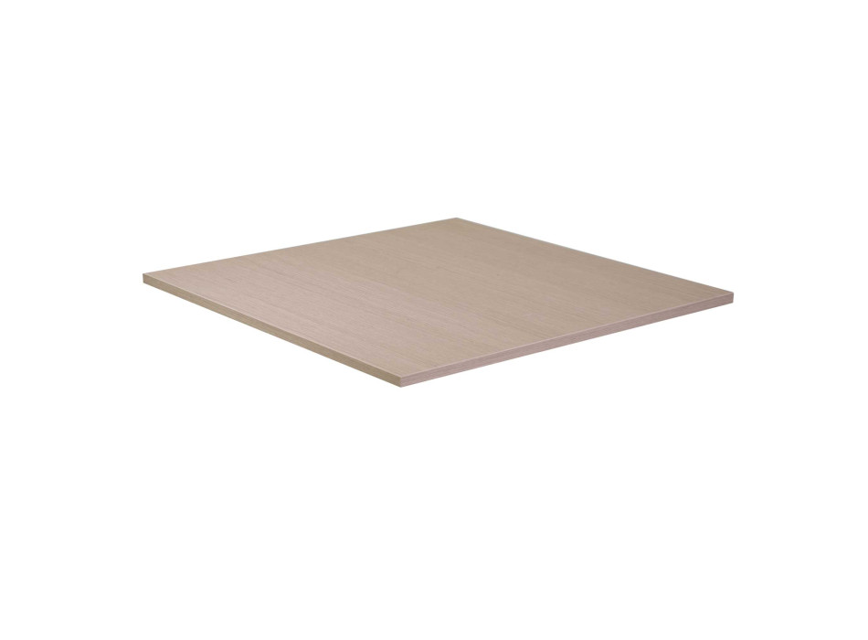 Tischplatte Medusa, quadratisch, Eichenfurnier, 68 x 68 x 1,8 cm, Vacchetti