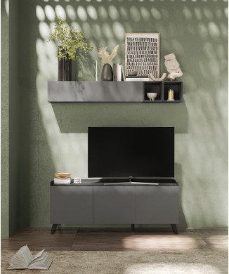 TRAY - niedriges Sideboard mit 3 Türen