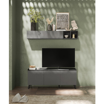 TRAY - niedriges Sideboard mit 3 Türen