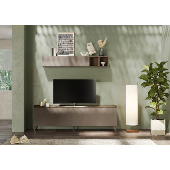 TRAY - niedriges Sideboard mit 4 Türen