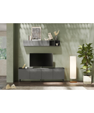 TRAY - niedriges Sideboard mit 4 Türen