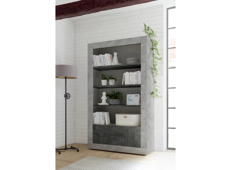 URBINO - hohe Säule mit Regalen