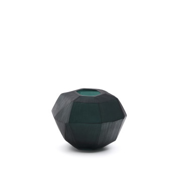 Geonix Grüne Glasvase 22 cm