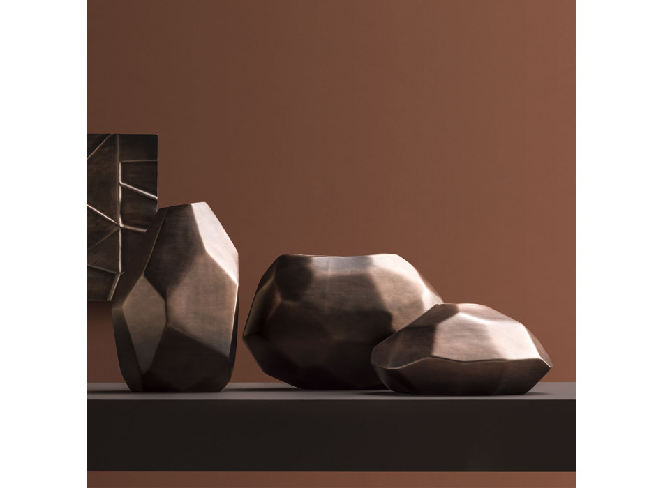 Klippenskulpturvase von ADRIANI & ROSSI