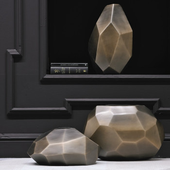 Klippenskulpturvase von ADRIANI & ROSSI