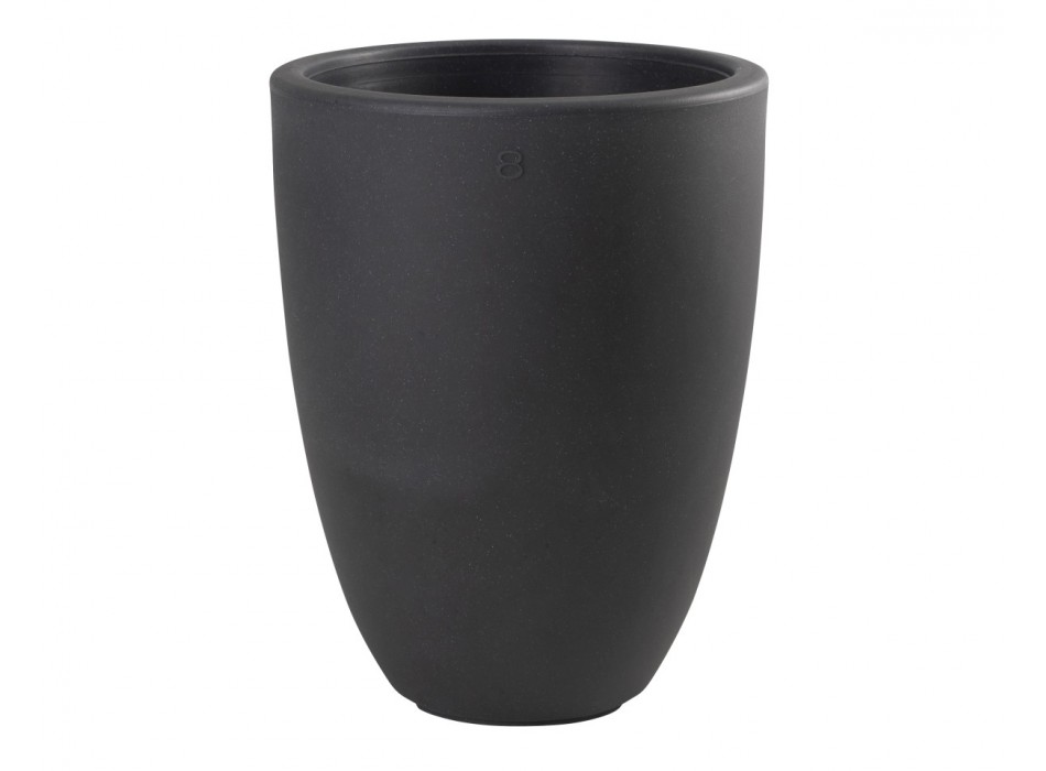 Sinuous Vase M Anthrazit (ohne Beleuchtung) 22002 8 Seasons Design