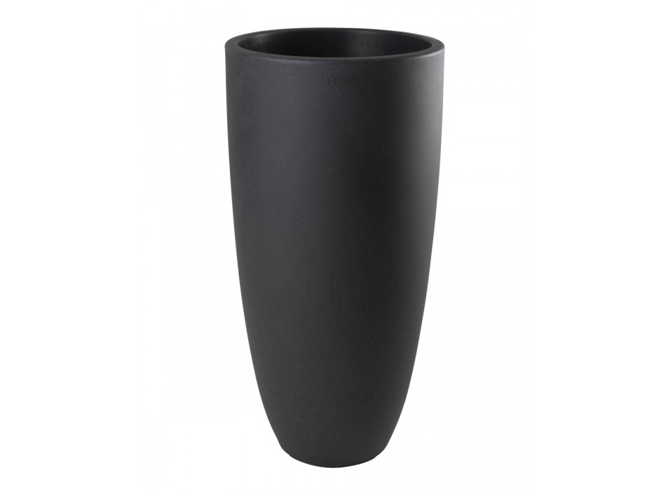 Gewundene Vase XL Anthrazit (ohne Beleuchtung) 22001 8 Season Design