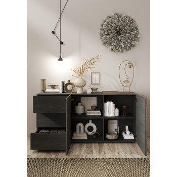 VENUS - Sideboard mit 2 Türen und 3 Schubladen