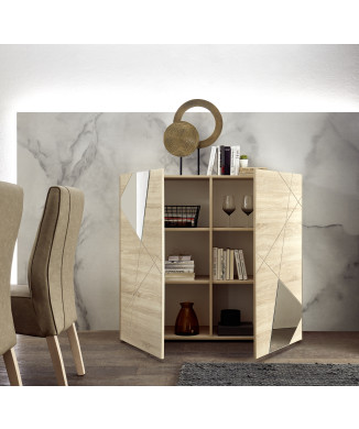 VITTORIA - Hoher Container mit 2 Türen