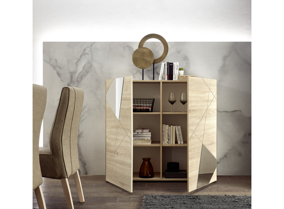 VITTORIA - Hoher Container mit 2 Türen